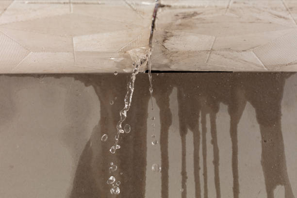 Professional Sewage Cleanup technician working in Boonville, IN